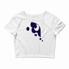 my little pony brony princess luna cutie mark Crop Top