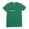 santa i'm a big fun Ladies Fitted T-Shirt