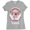 I Own It Forever The Title Teacher Ladies Fitted T-Shirt