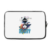 who loves husky Laptop sleeve