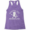 monkey teenage Racerback Tank