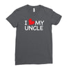 I Love My Uncle Ladies Fitted T-Shirt