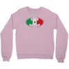 bat man mexican flag mexico logo Crewneck Sweatshirt