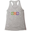 eat sleep radio Racerback Tank