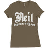 neil degrasse tyson Ladies Fitted T-Shirt