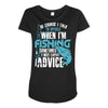 expert Maternity Scoop Neck T-shirt