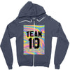 Holographic Team 10 Zipper Hoodie