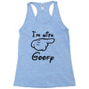 i'm with goofy t shirt mickey mouse t shirt disney shirt walt disney t Racerback Tank