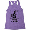 party pooper Racerback Tank