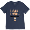 I Can I Will End Of The Story V-Neck Tee