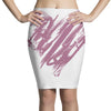valentines day hearts Pencil Skirts