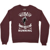 simple man running Crewneck Sweatshirt