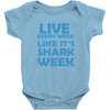 shark week live every week Baby Onesie