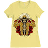 hip hop and rose Ladies Fitted T-Shirt