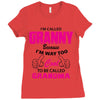 I&rsquo;m Called Granny Because I&rsquo;m Way Too Cool To Be Called Grandma Ladies Fitted T-Shirt