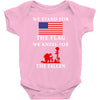 We Stand For The Flag We Kneel For The Fallen Baby Bodysuit