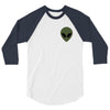 Cute Alien 3/4 Sleeve Shirt