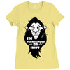 funny lion king Ladies Fitted T-Shirt