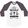 I Am One Blessed Grandmother 3/4 Sleeve Shirt