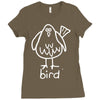 bird Ladies Fitted T-Shirt