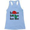 Love Rose Racerback Tank