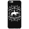 time in the saddle is never wasted iPhone 6/6s Case