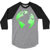Earth Themed Funny 3/4 Sleeve Shirt