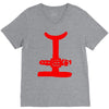 santa claus suit V-Neck Tee