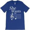 she wants the d black T-Shirt
