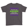 people who don't like anime are not real and should not be trusted Youth Tee