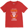 I'm Called Papa Because I'm the Man the Myth the Legend V-Neck Tee