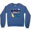 grandma moon&amp;back Crewneck Sweatshirt