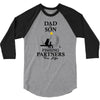 Dad And Son Fishing Partners For Life 3/4 Sleeve Shirt