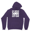 space alien qr code Unisex Hoodie