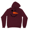 snowman face Unisex Hoodie