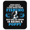 Fishing Poppy Mousepad
