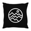 mountain bold (for dark) Throw Pillow