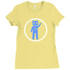 blue cid wave lock Ladies Fitted T-Shirt