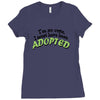 im so cute i must have been adopted Ladies Fitted T-Shirt