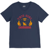 This Girl Loves Her Chihuahua V-Neck Tee