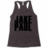 jake paul bl Racerback Tank