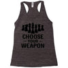 Chess Choose Your Weapon, Racerback Tank