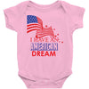I Have an American Dream Baby Onesie