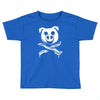 pig bacon cross bones pirate Toddler T-shirt