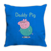 peppa pig  daddy pig Throw Pillow