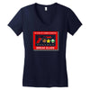 in case of gamer invasion Women's V-Neck T-Shirt