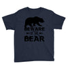 Beware Of The Bear Youth Tee