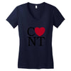 clnt Women's V-Neck T-Shirt