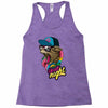 up all night cat Racerback Tank