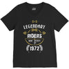 legendary riders are born in 1972 V-Neck Tee